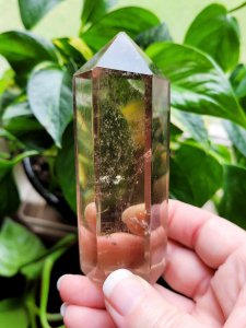 Smokey Quartz point, 3 inches tall